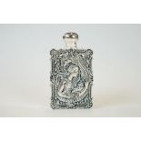 Impressive perfume bottle with Art Nouveau figural style