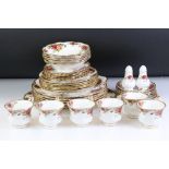 Royal Albert ' Old Country Roses ' Dinner and Tea ware including 2 Serving Plate, 6 Dinner Plates, 6