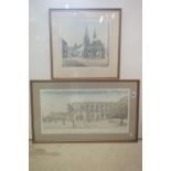 Two John Rees-Jowett Signed Limited Edition Prints of Malmesbury including the Market Cross no.54/