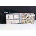 Cigarette / Trade Cards - Approx. 60 sets contained within eight modern binder albums, to include