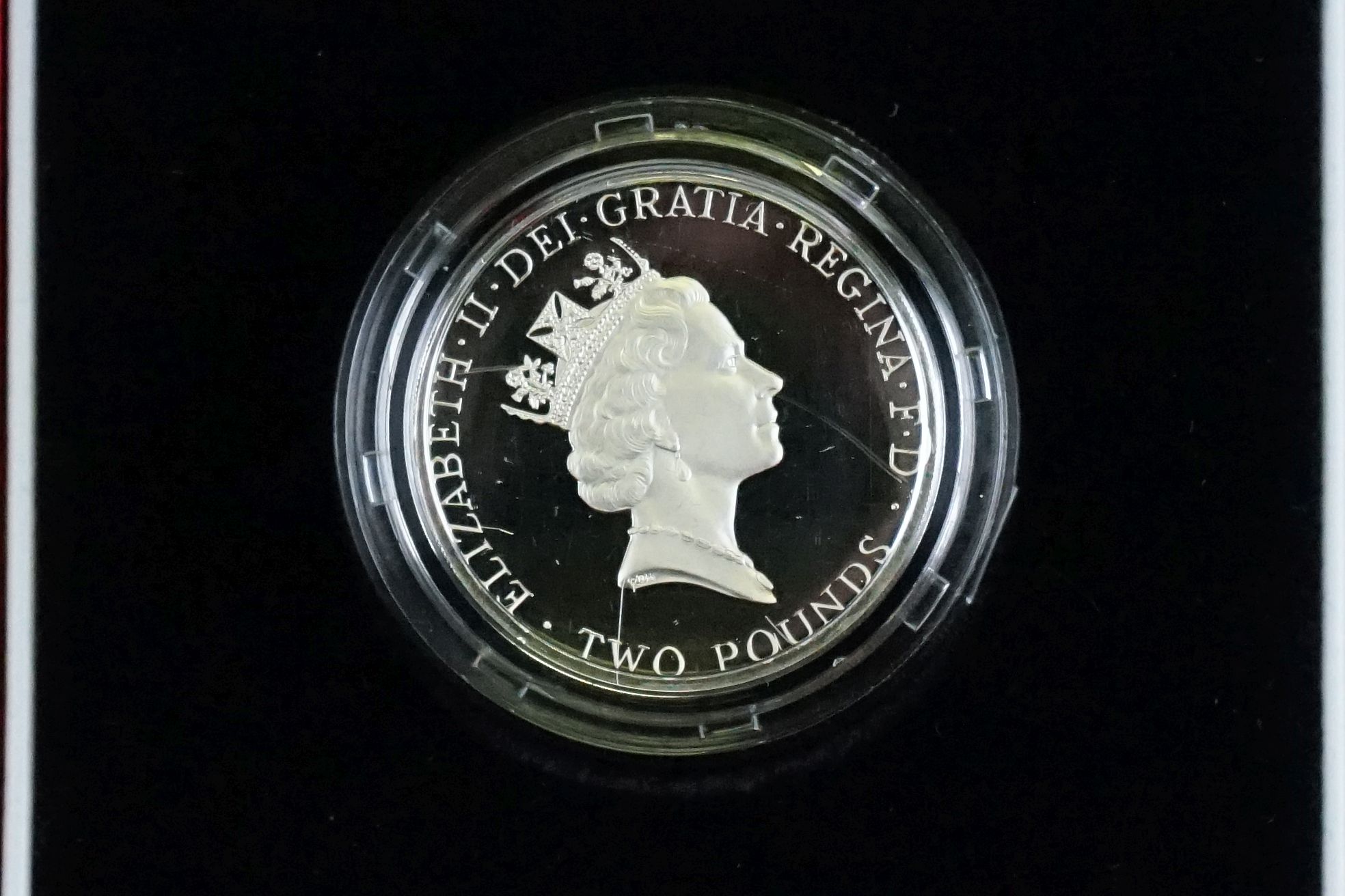 A collection of five cased silver proof coins to include the 2012 Queens Diamond Jubilee crown, 1995 - Image 13 of 13