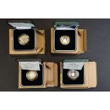 A collection of four Royal Mint United Kingdom silver proof £2 coins to include 1994 Commemorating