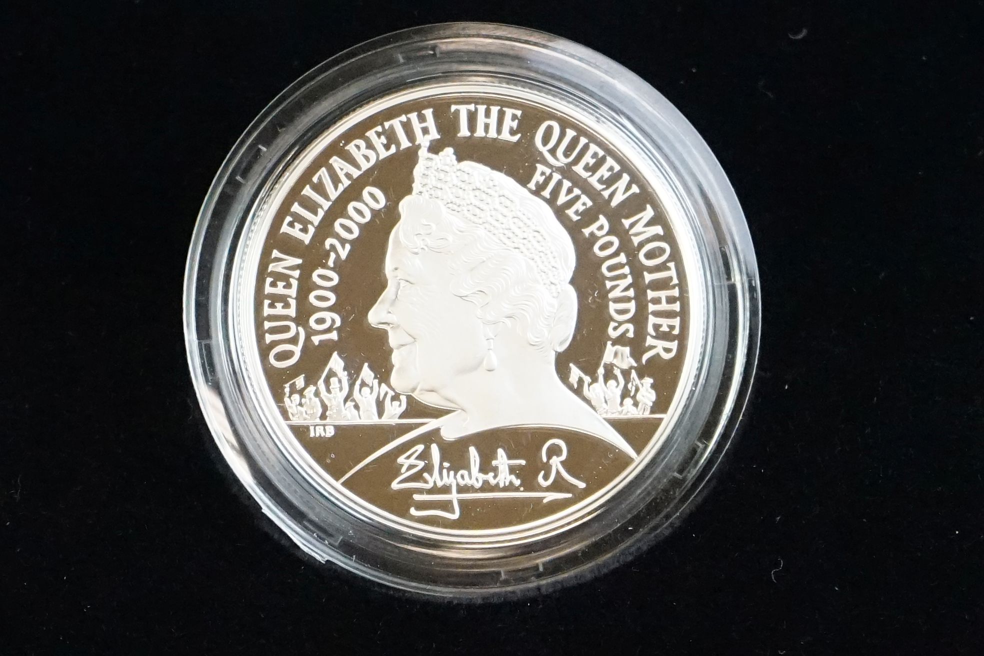 A collection of three Royal Mint United Kingdom silver proof crown coins to include the 2000 - Image 3 of 13