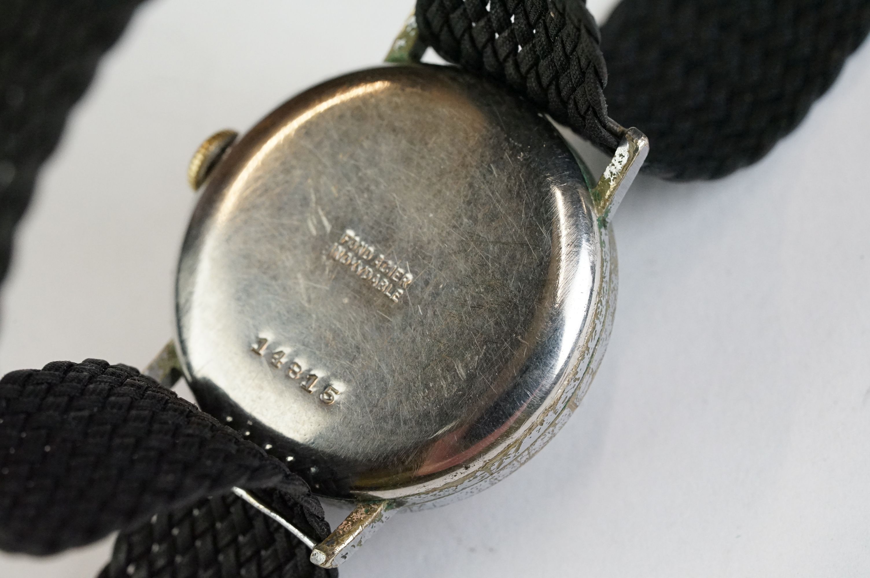 WW2 period Victoria military watch - Image 7 of 9