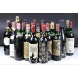 Wine - 1971 Barolo x 2 & 27 other mixed wines (29 bottles)