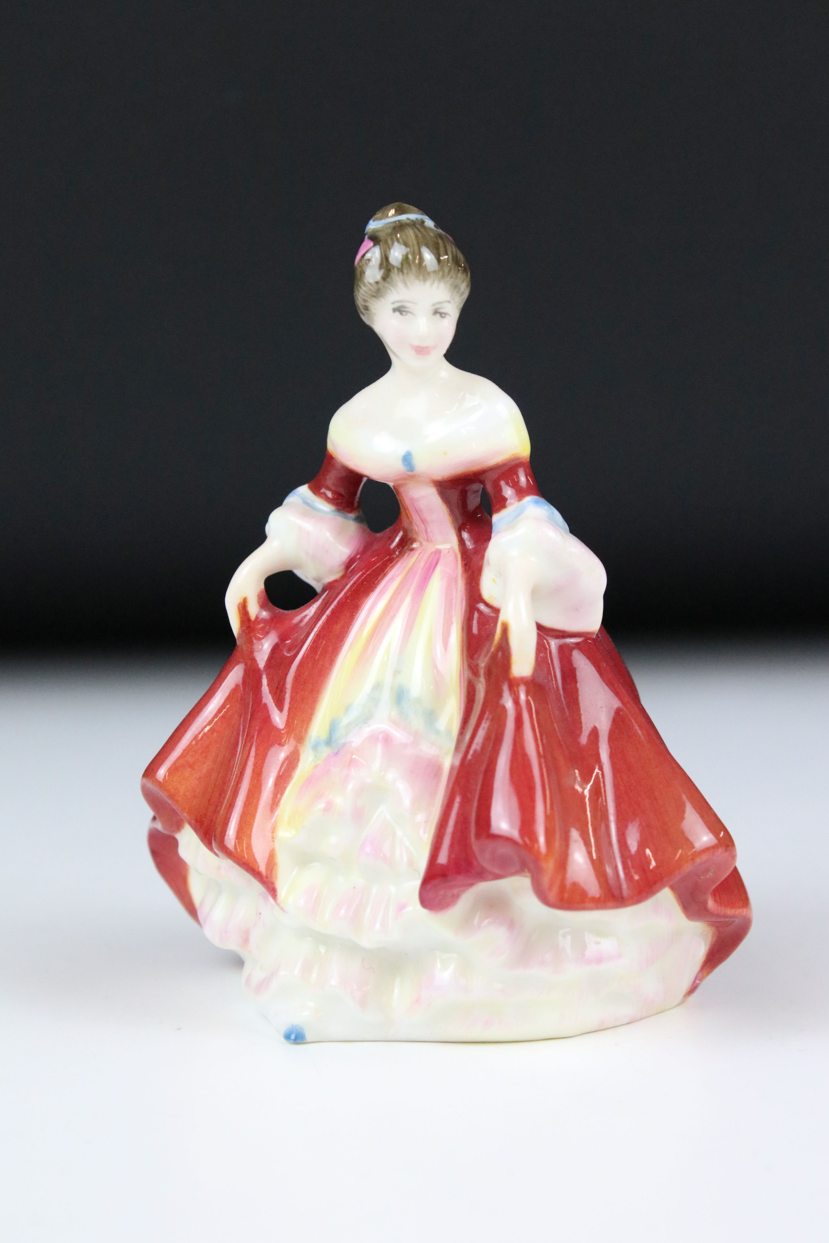 Nine Royal Doulton figures to include: HN3266 'Diana', signed 'Michael Doulton 19 July 1990', HN2229 - Image 27 of 29