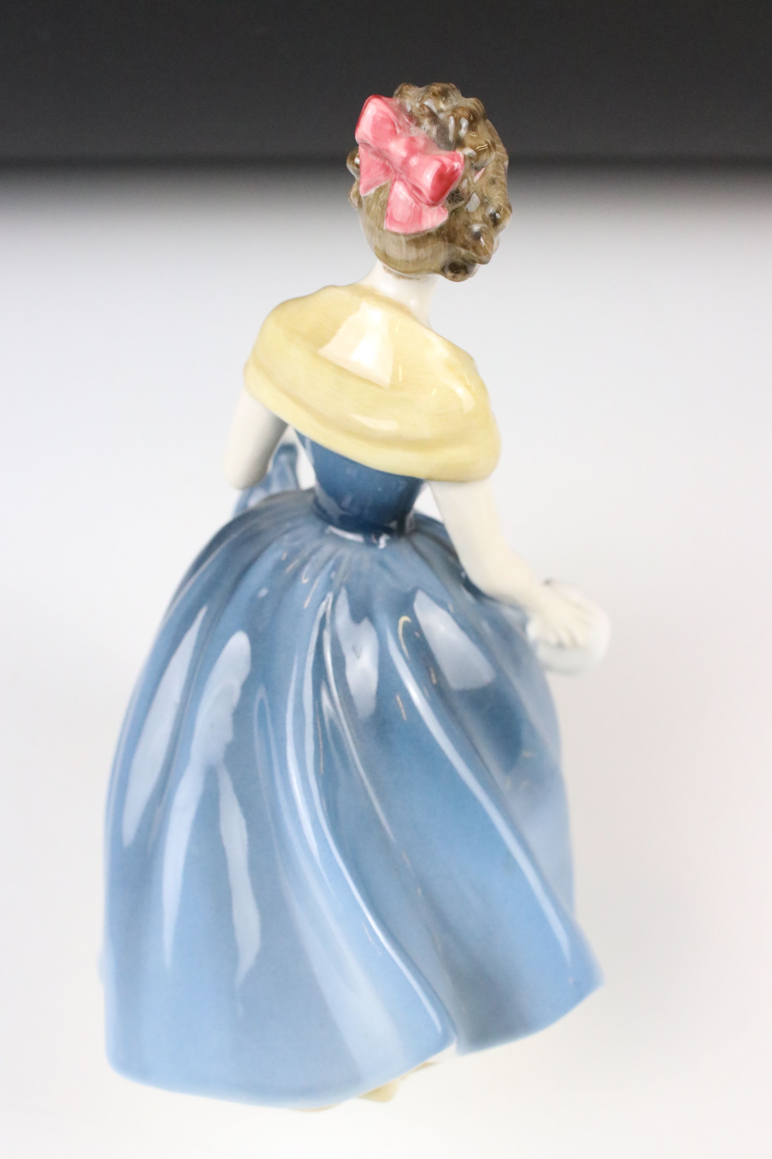 Nine Royal Doulton figures to include: HN3266 'Diana', signed 'Michael Doulton 19 July 1990', HN2229 - Image 9 of 29