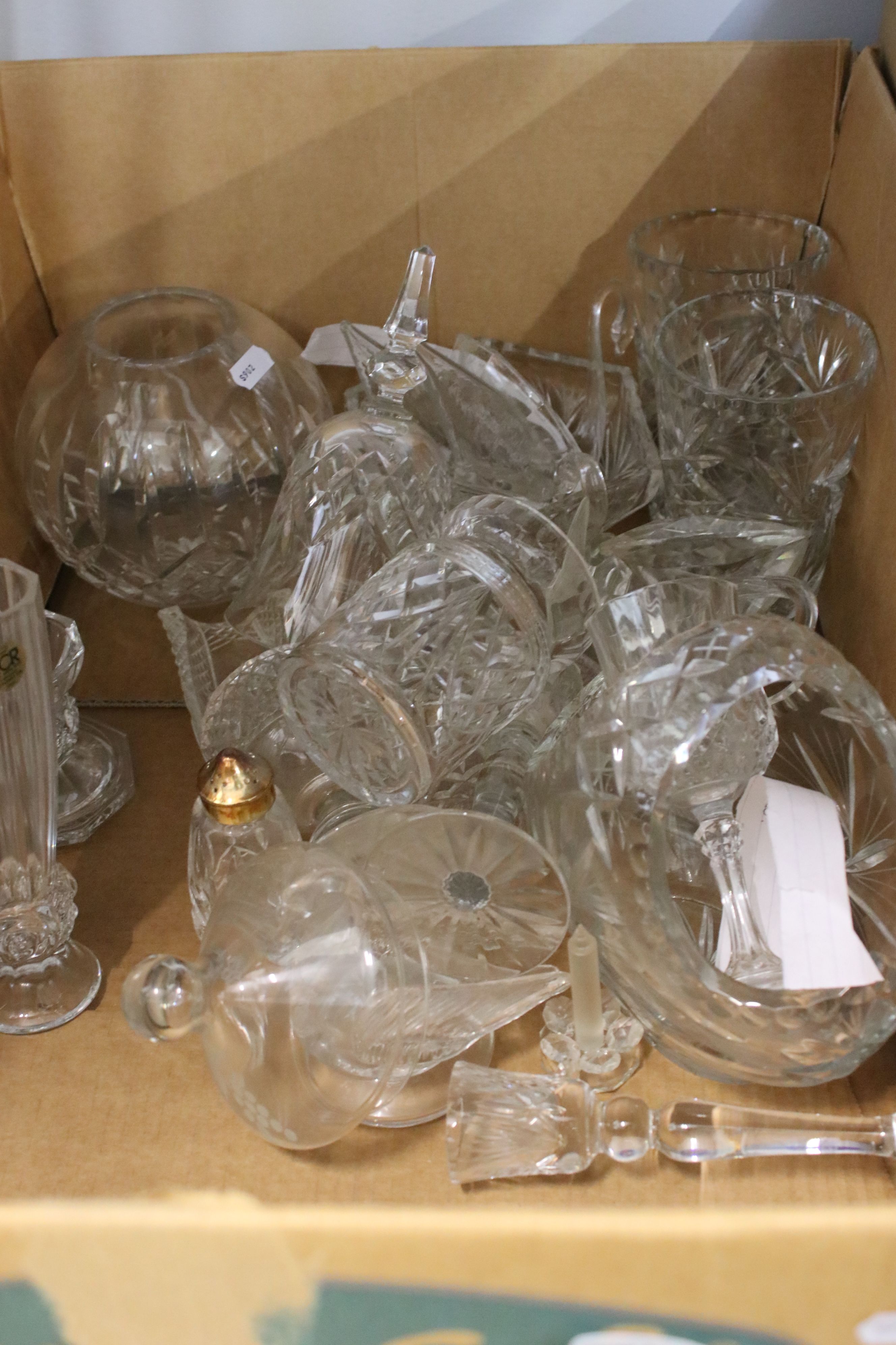 Set of Six Waterford Crystal Liqueur Glasses together with Two Trays of Mixed Glass ware including - Image 12 of 13