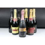 Wine - 1997 Chandon Green Point x 2 & six other sparkling whites (8 bottles)