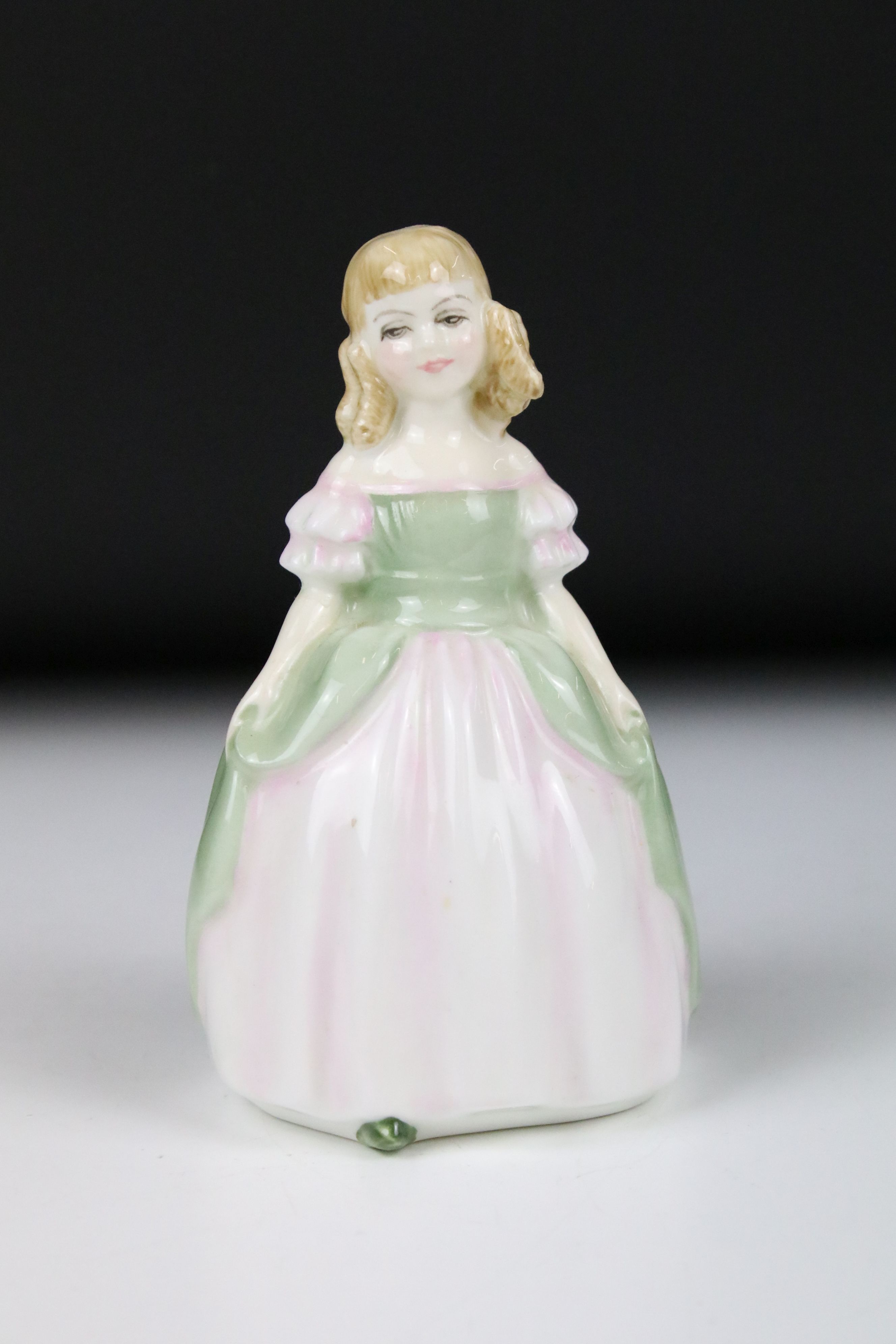 Nine Royal Doulton figures to include: HN3266 'Diana', signed 'Michael Doulton 19 July 1990', HN2229 - Image 24 of 29