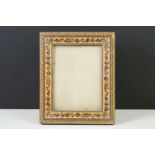 Tunbridge ware style Picture / Photograph Frame with easel back, 19cm x 16cm