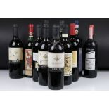 Wine - 1988 Barbaresco Casetta x 3 & nine other bottles of Italian red including 2001 Colline