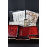 Cigarette cards - Approx. 60 sets in modern binders, varying subjects, to include Churchman,