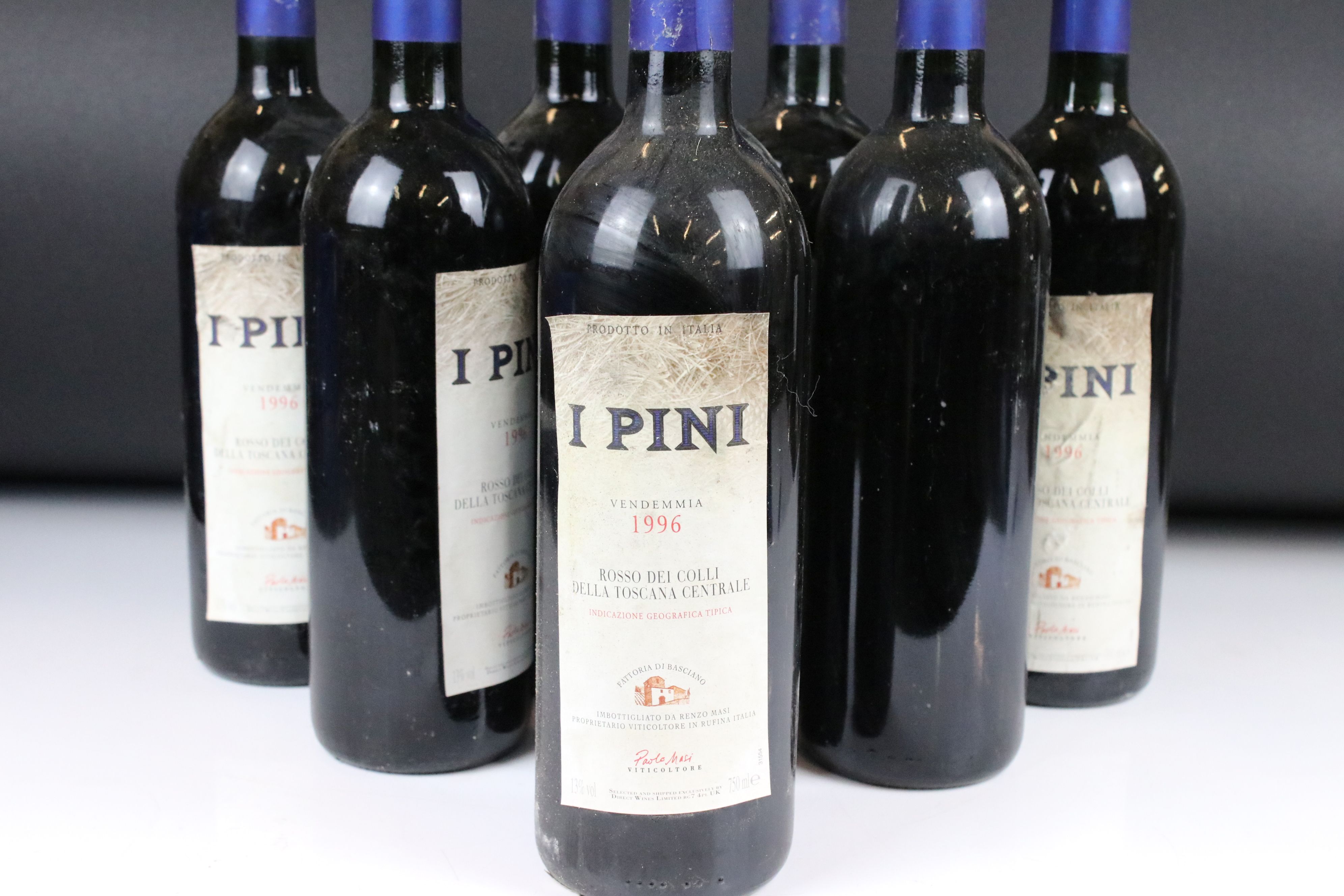 Wine - 1996 I Pini Vendemmia x 8 & four other Italian reds (12 bottles) - Image 2 of 4