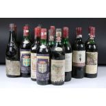 Wine - 1995 Castillo de Valdestrada x 2 & Italian red wines x 17, circa 1970s (19 bottles)