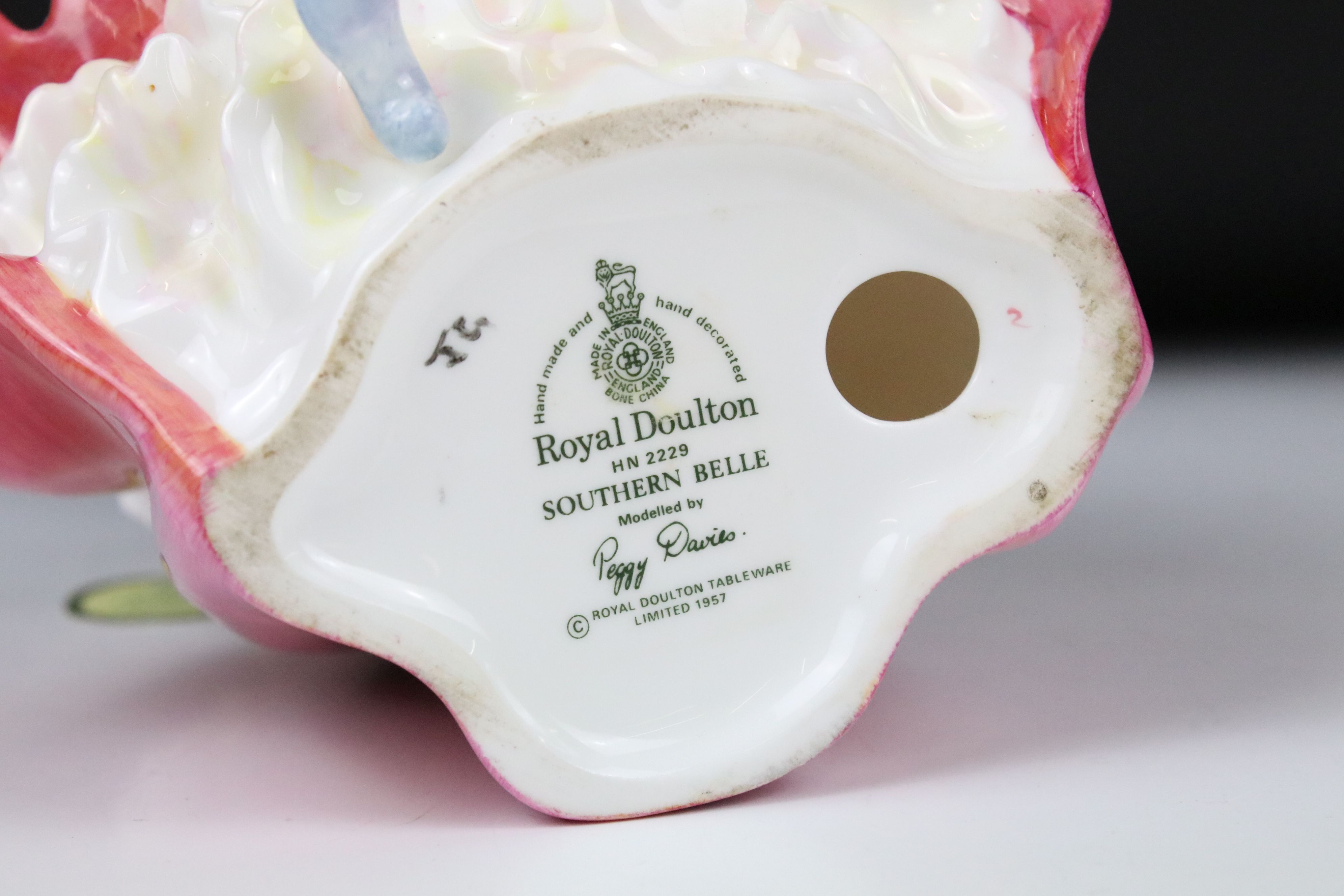 Nine Royal Doulton figures to include: HN3266 'Diana', signed 'Michael Doulton 19 July 1990', HN2229 - Image 16 of 29