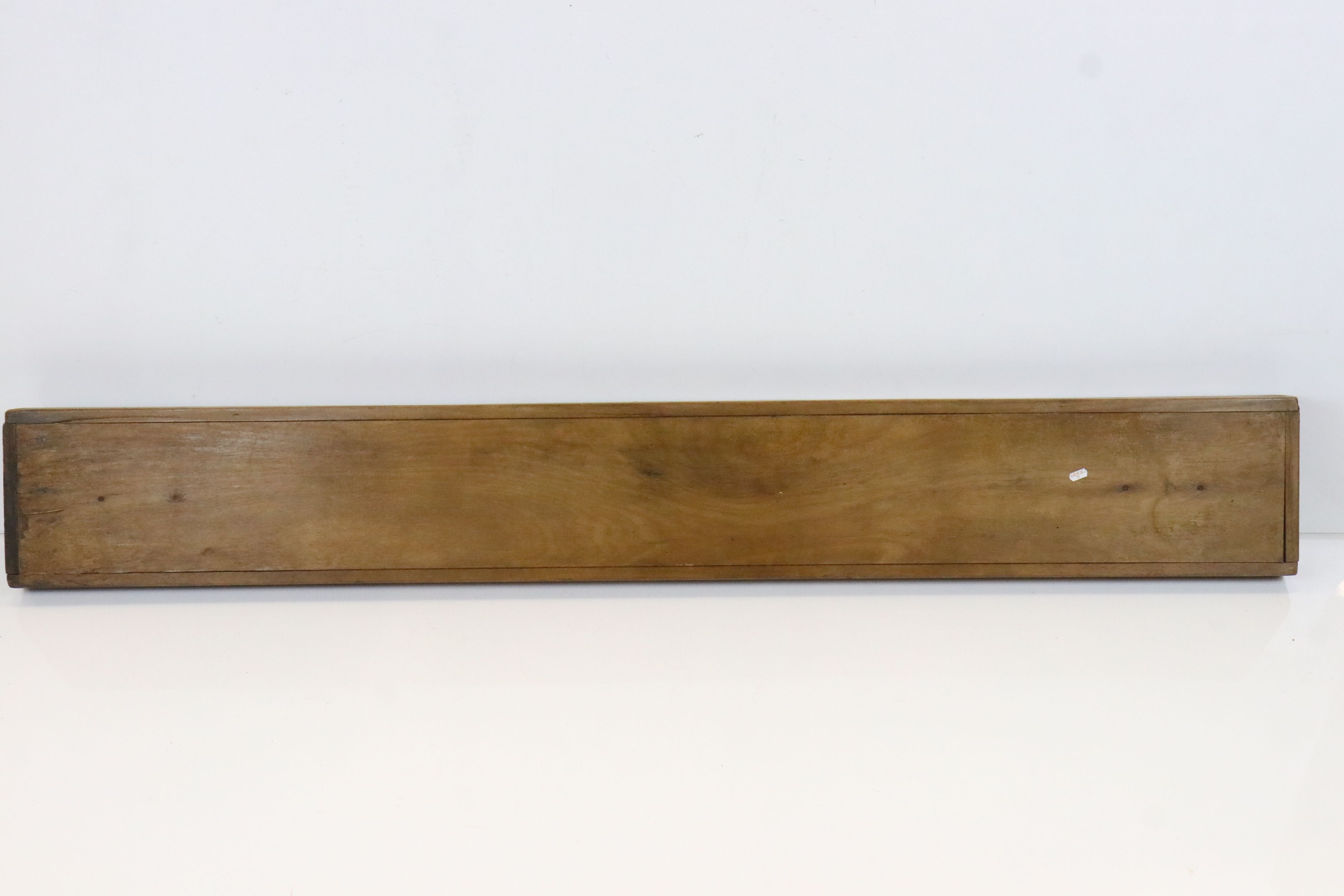 Pine folding bench, approx. 6' long - Image 6 of 6