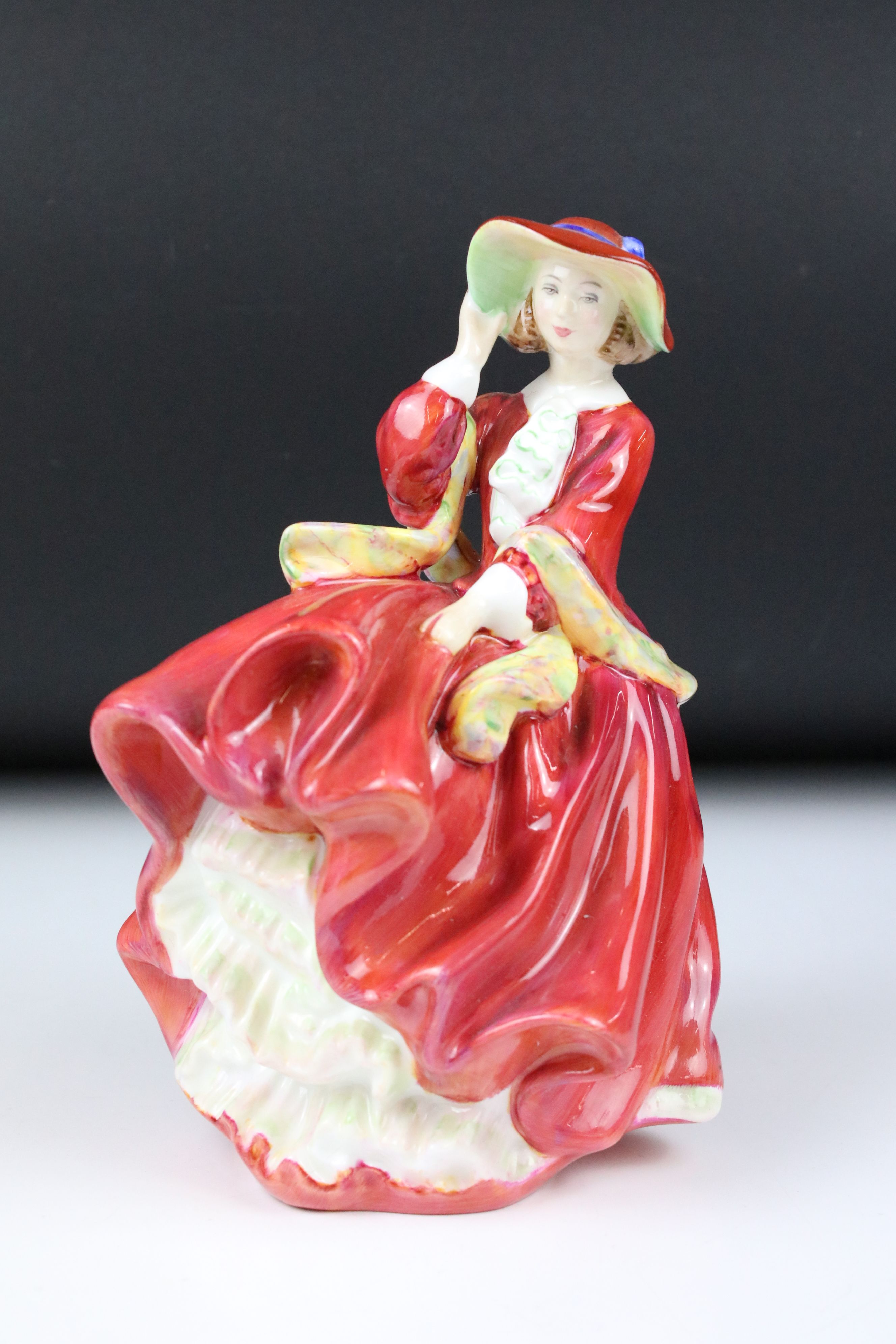 Nine Royal Doulton figures to include: HN3266 'Diana', signed 'Michael Doulton 19 July 1990', HN2229 - Image 20 of 29