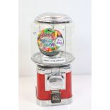 A Beaver coin operated sweet dispenser with Haribo jelly beans label.