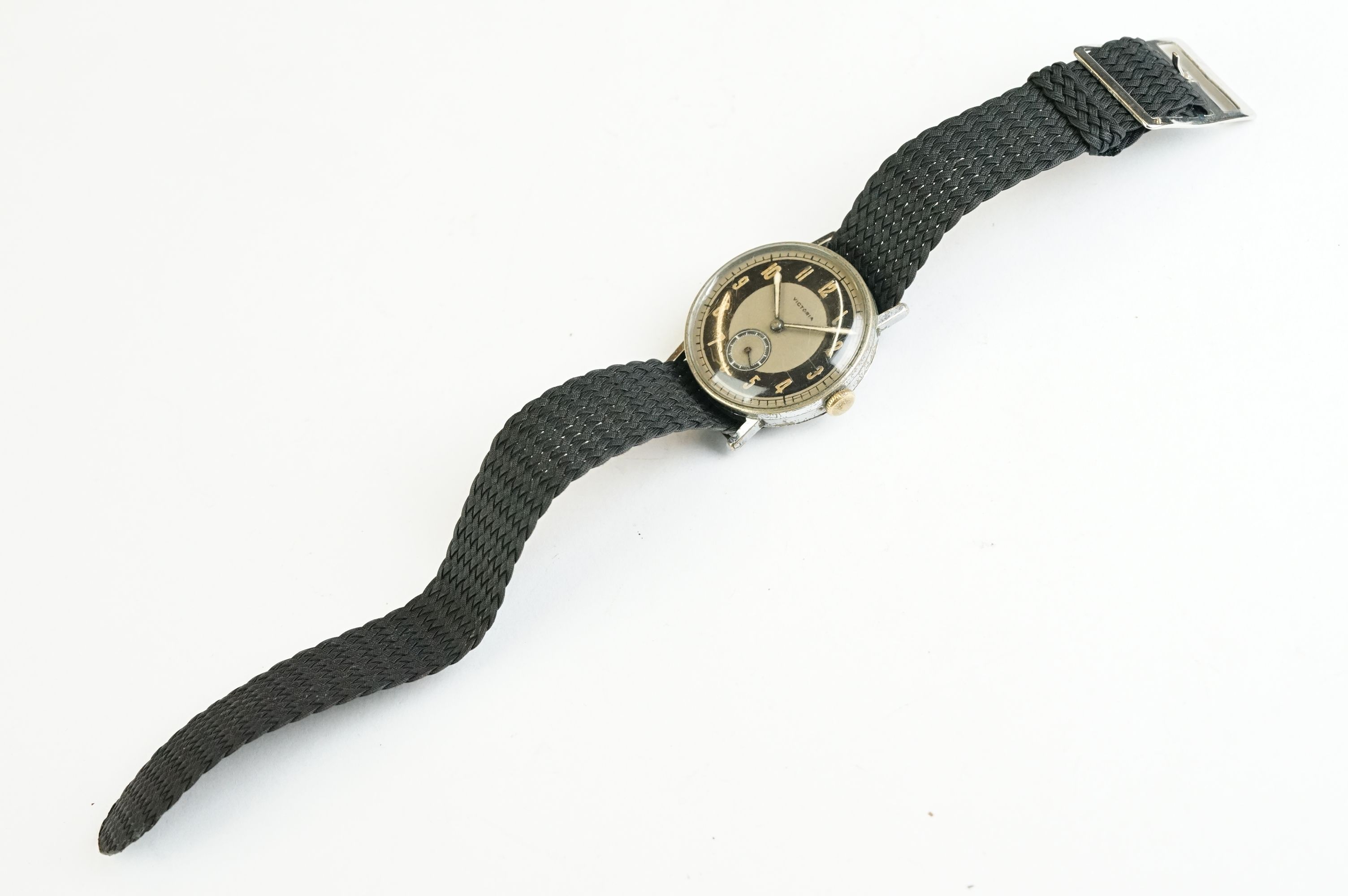 WW2 period Victoria military watch - Image 8 of 9
