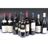 Wine - 1997 Michel Lynch Bordeaux x 2 & thirteen other French red wines (15 bottles)