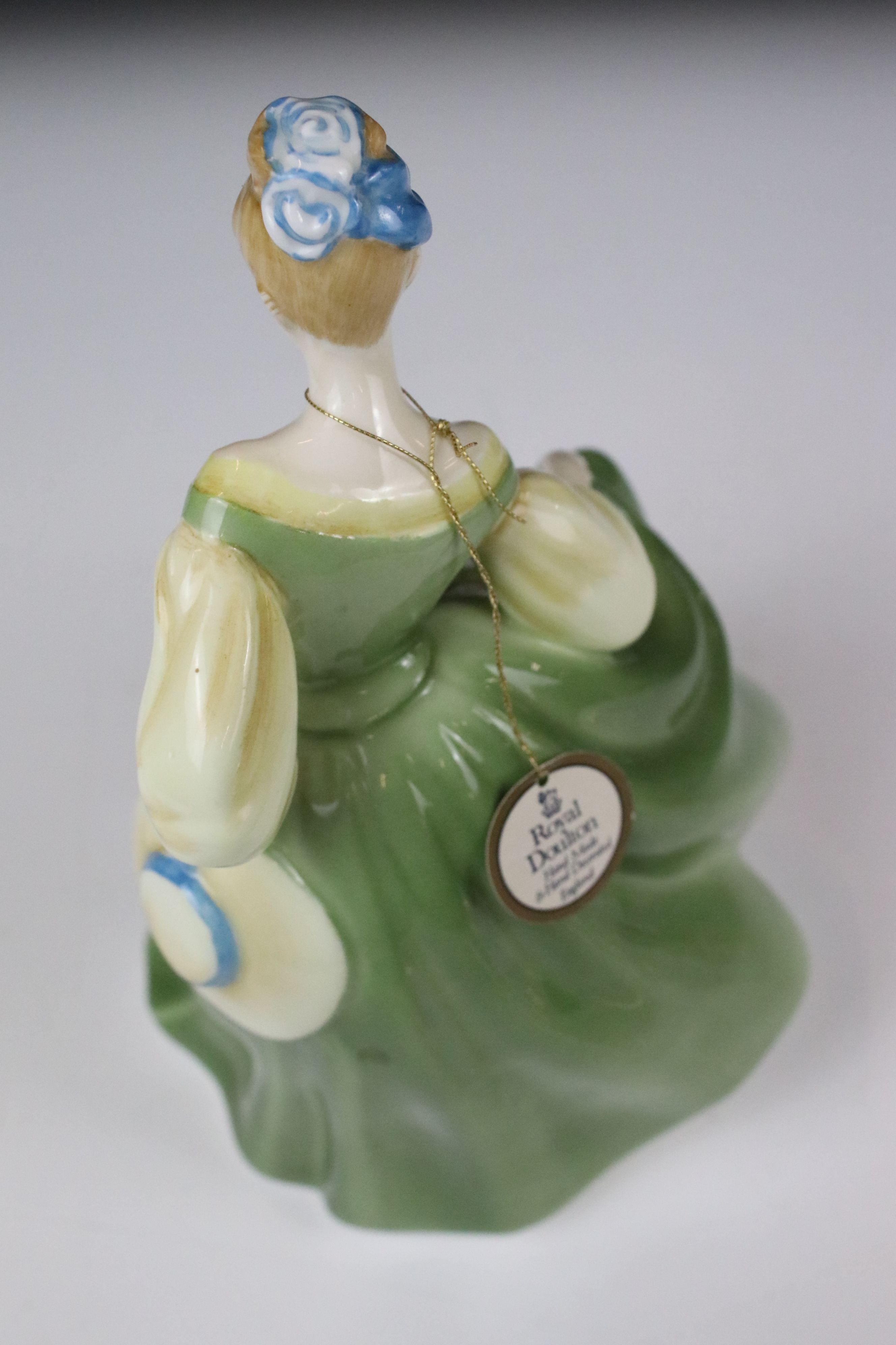 Nine Royal Doulton figures to include: HN3266 'Diana', signed 'Michael Doulton 19 July 1990', HN2229 - Image 3 of 29