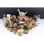 Whisky - approximately Thirty Nine Miniature Whiskys including few in novelty bottles and a few with