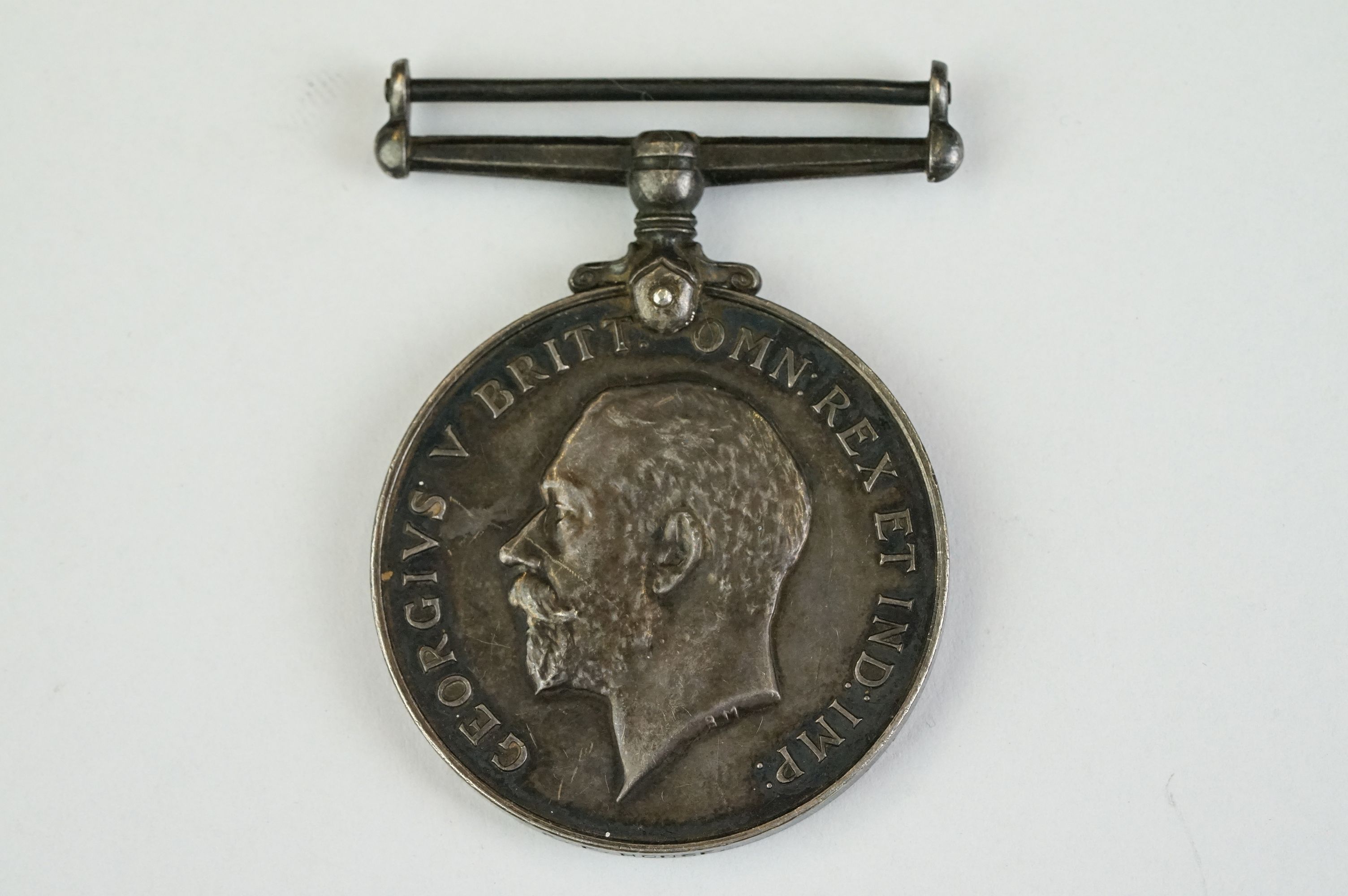 A British World War One full size medal pair to include the Great War of civilisation Victory - Image 2 of 7
