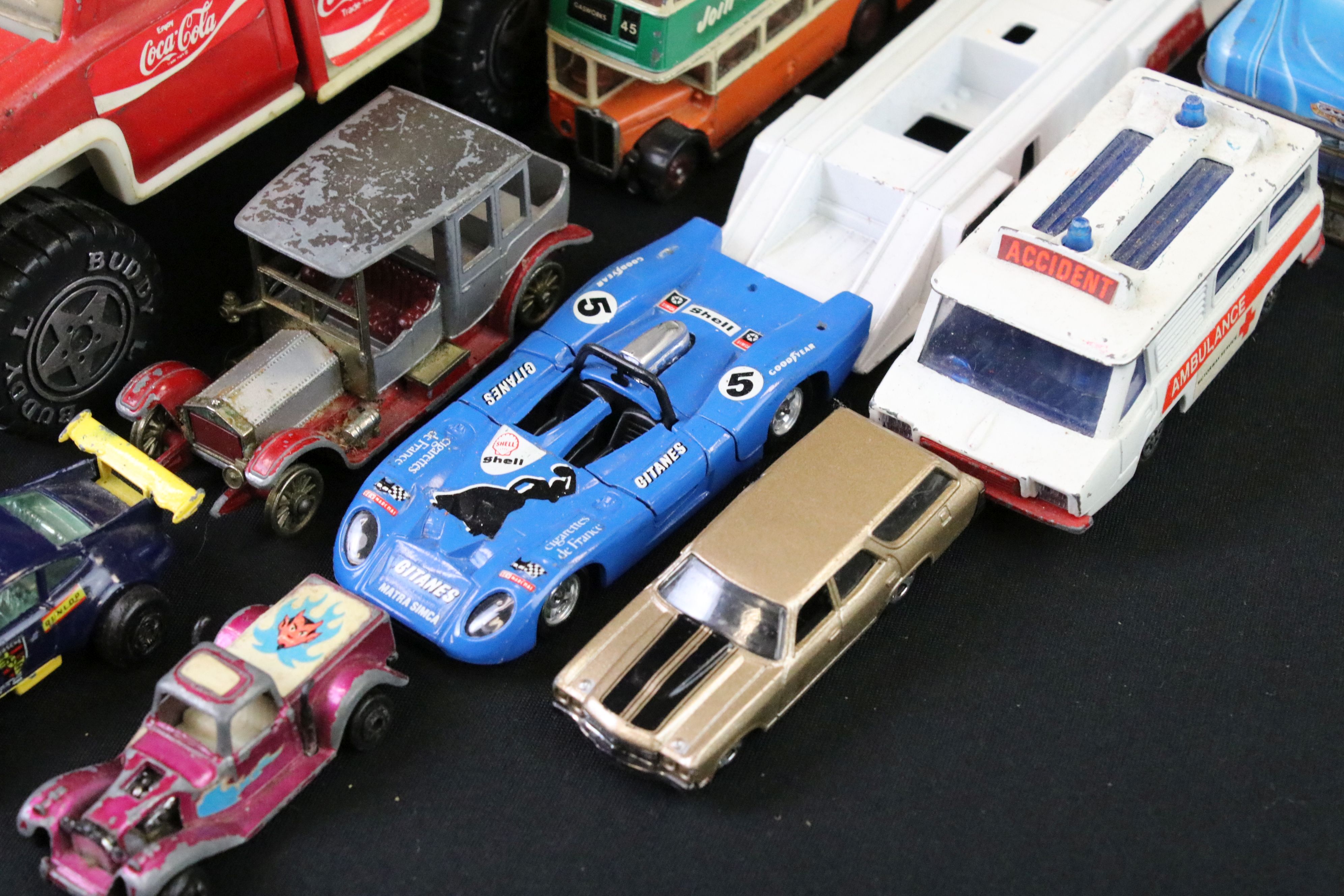 Large collection of diecast models to include Corgi, Matchbox, Burago and ERTL examples, featuring - Image 2 of 11