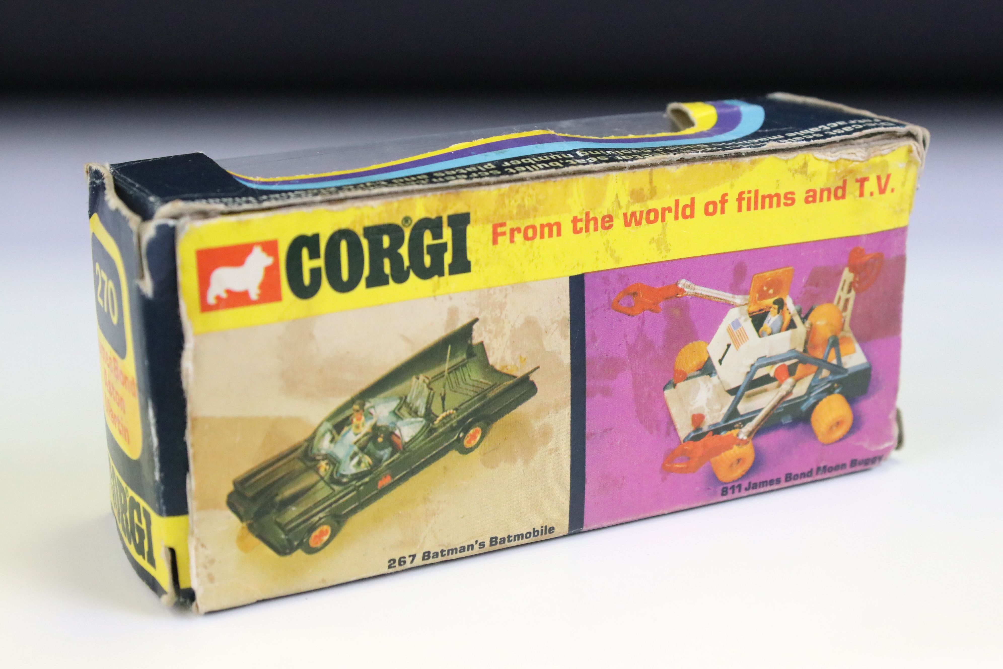 Boxed Corgi 270 James Bond 007 DB5 with secret instructions, diecast gd with a few paint chips, - Image 11 of 12