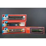 Four boxed Lima OO gauge locomotives to include 205193 BR 73123, 205169 BR 73142, 5115W BR D6506 and