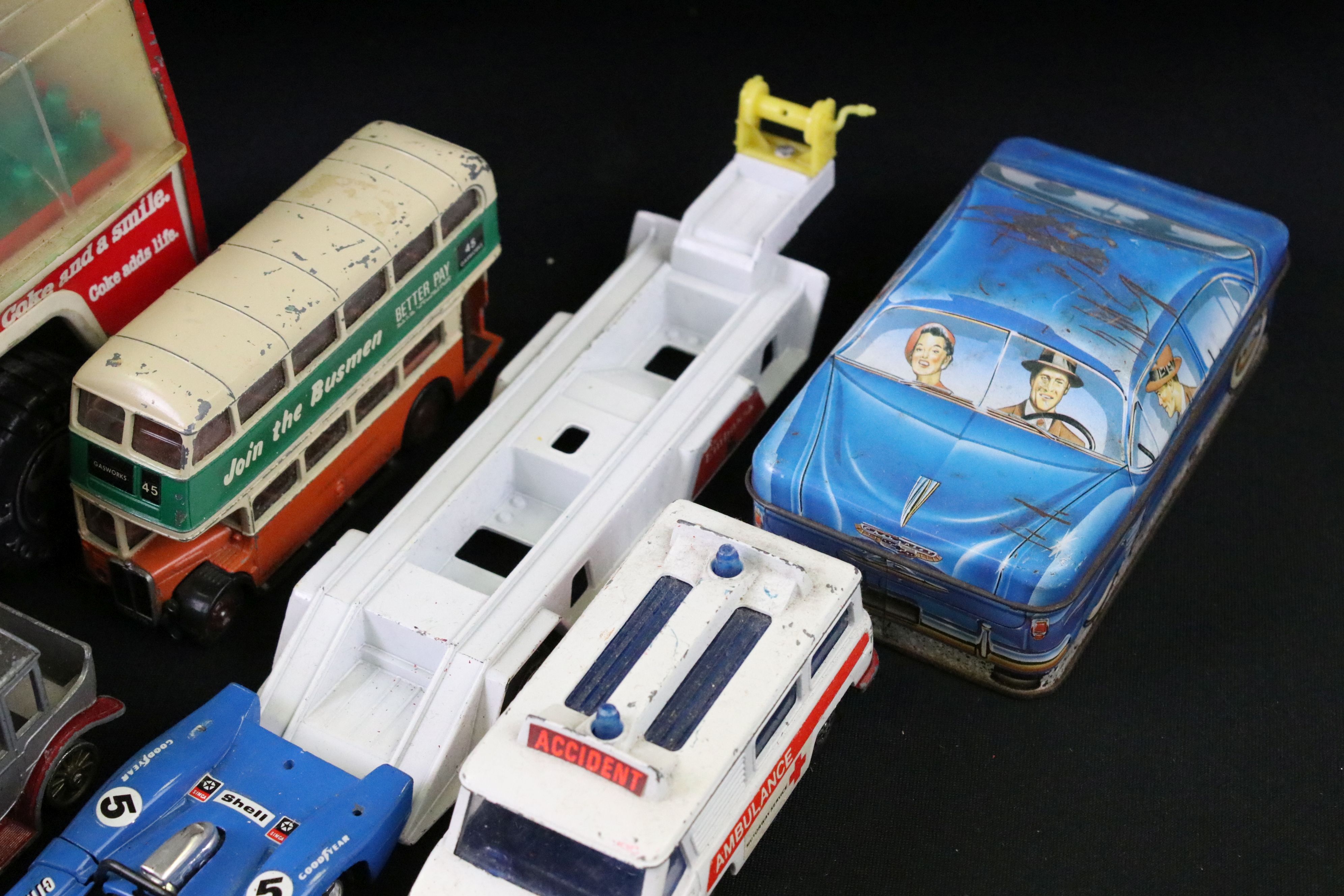 Large collection of diecast models to include Corgi, Matchbox, Burago and ERTL examples, featuring - Image 4 of 11