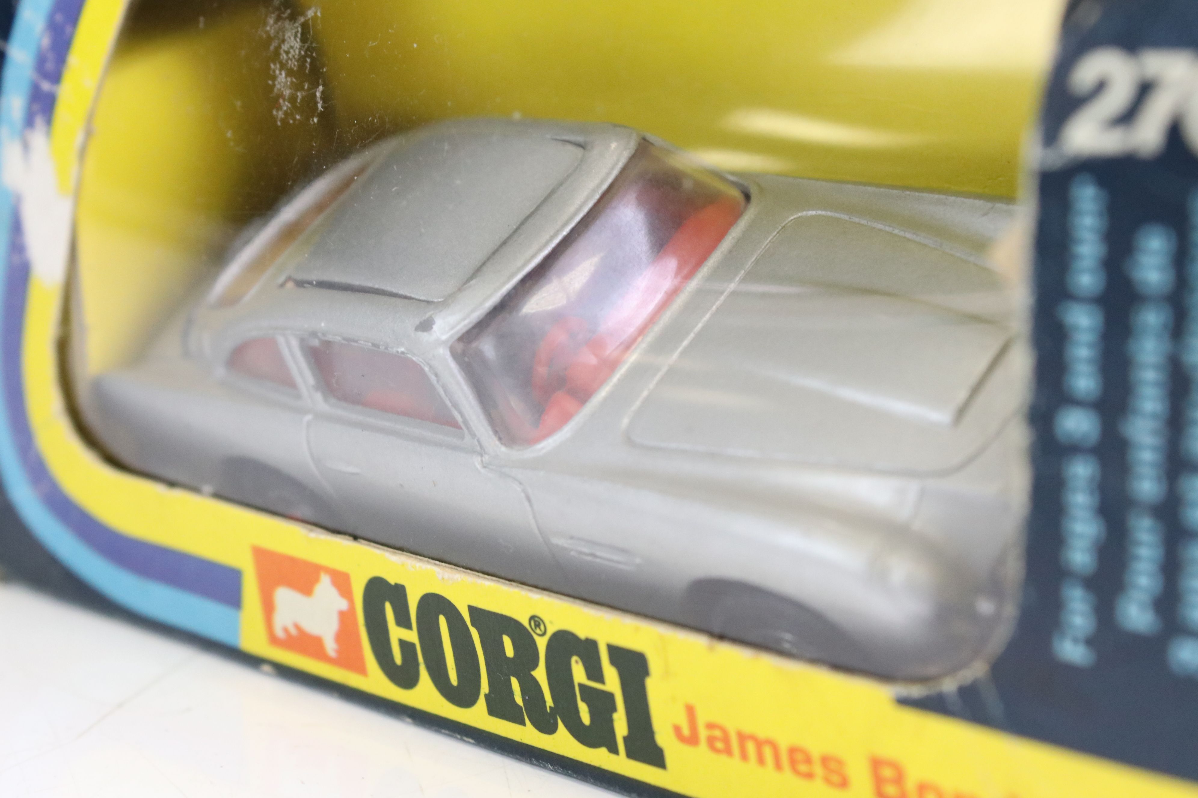 Boxed Corgi 270 James Bond 007 DB5 with secret instructions, diecast gd with a few paint chips, - Image 4 of 12