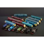 18 OO gauge locomotives to include Mainline, Hornby, Lima etc, condition varies