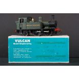 Kit built cast metal O gauge GWR 4800 0-6-0 locomotive contained within a Vulcan box