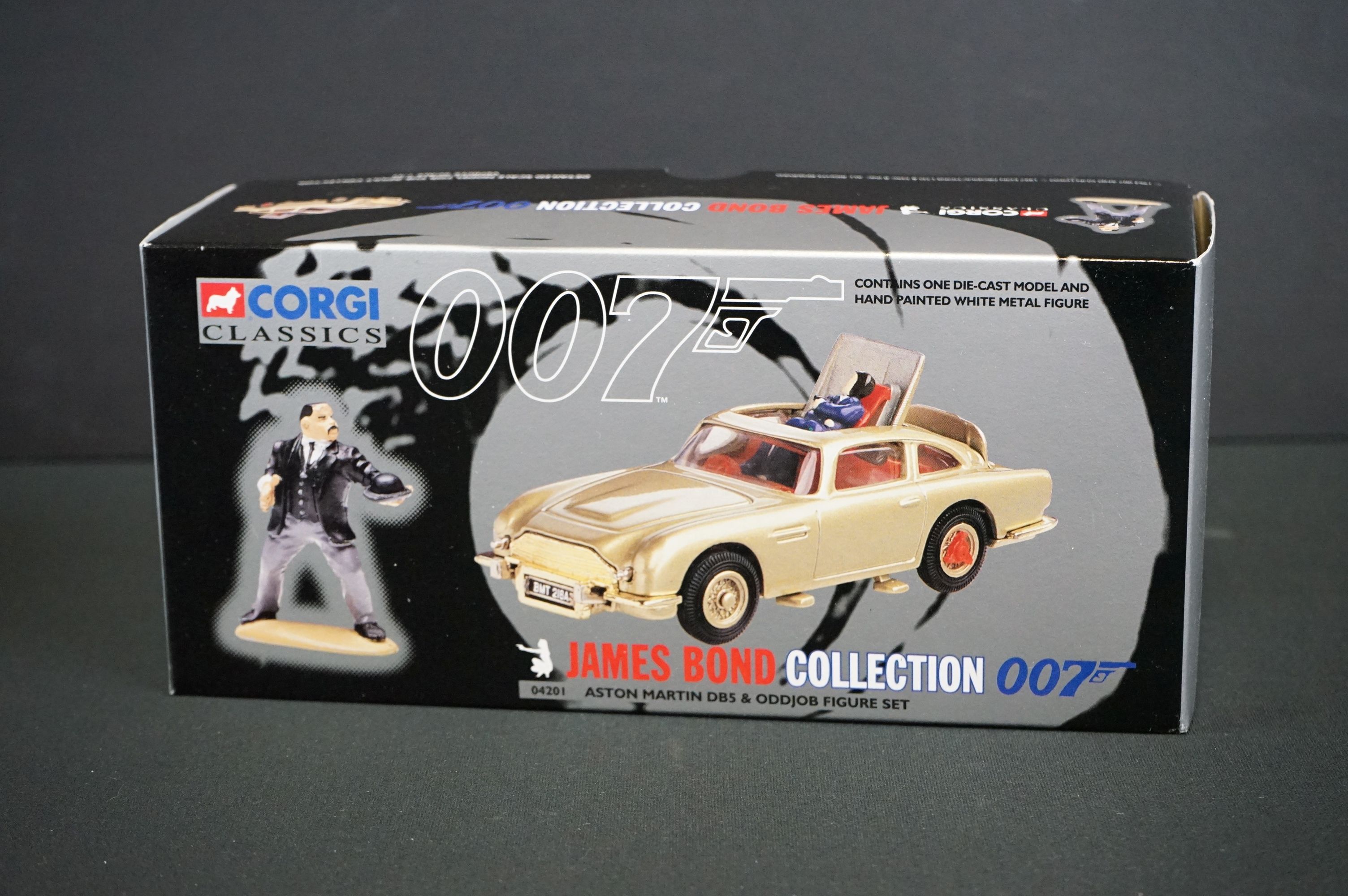 Seven boxed Corgi Classics James Bond Collection diecast model sets to include 65201, 65301, - Image 5 of 8