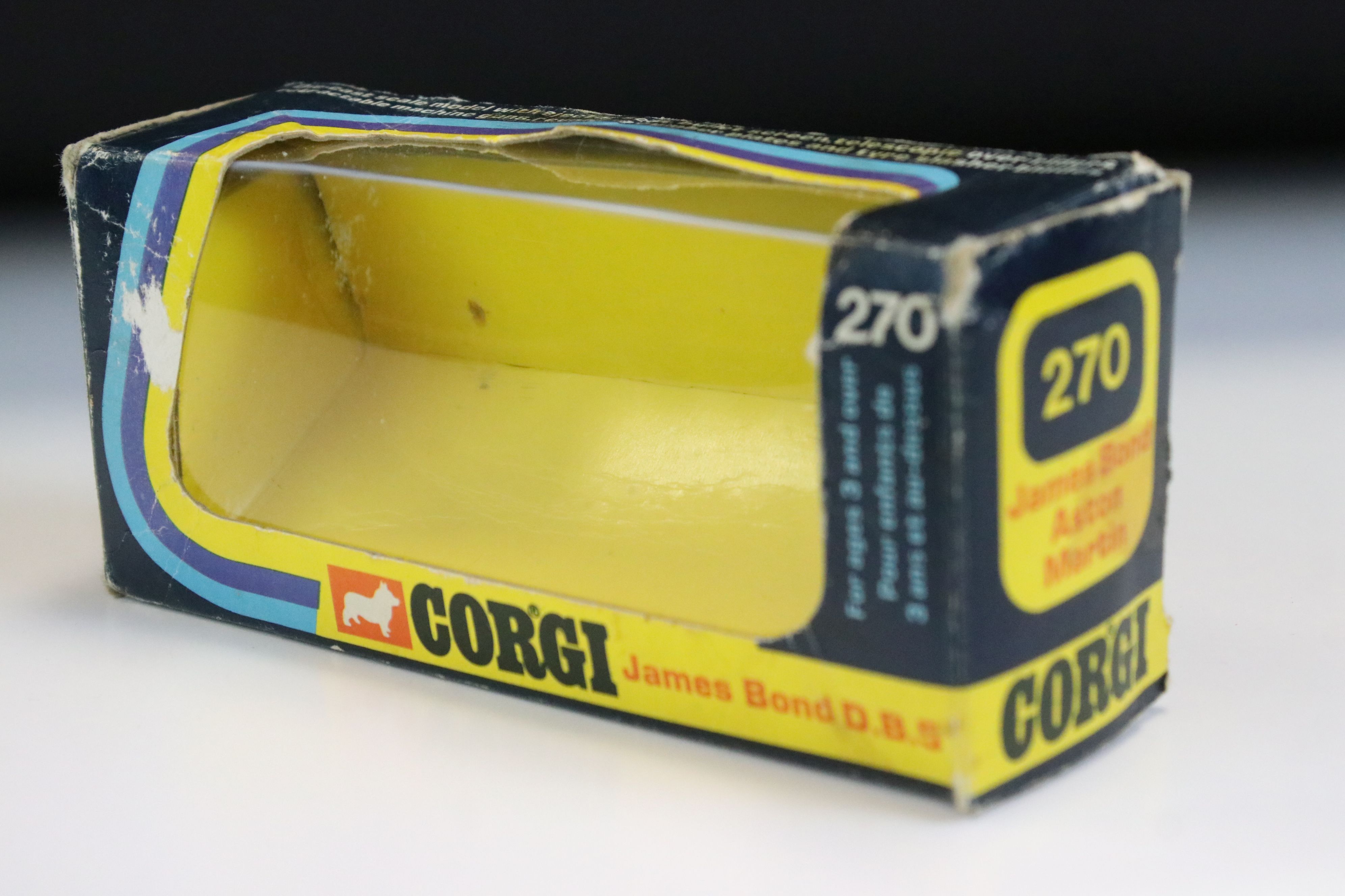 Boxed Corgi 270 James Bond 007 DB5 with secret instructions, diecast gd with a few paint chips, - Image 10 of 12