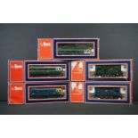 Five boxed Lima OO gauge locomotives to include 2 x 5115W D6506, 20510 MWG 09026, 205108 MWG 3004