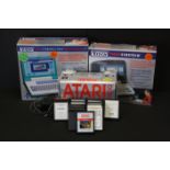 Retro Gaming - Boxed Atari 2600 with instructions, controller & 13 x game cartridges