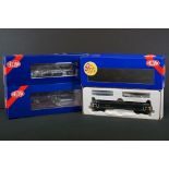 Three boxed Heljan OO gauge locomotives to include 4670 FGW 47815, 89001 Class 128 DPU W55993 in