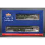 Boxed Bachmann OO gauge 31326A Class 105 Two Car DMU BR Green with speed whiskers