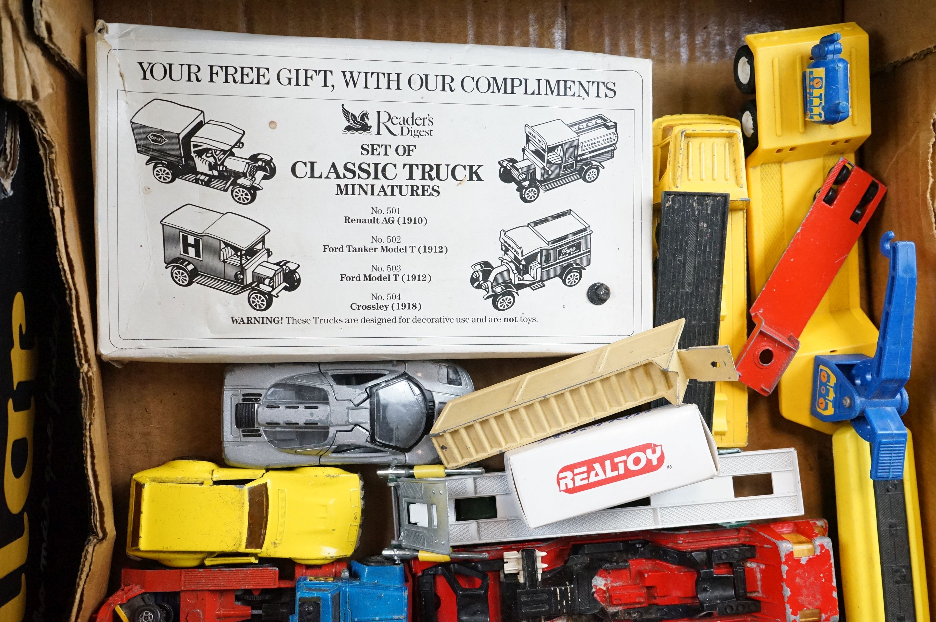 Around 60 play worn diecast models to include Matchbox, Corgi and Zylmex examples, featuring - Image 4 of 12