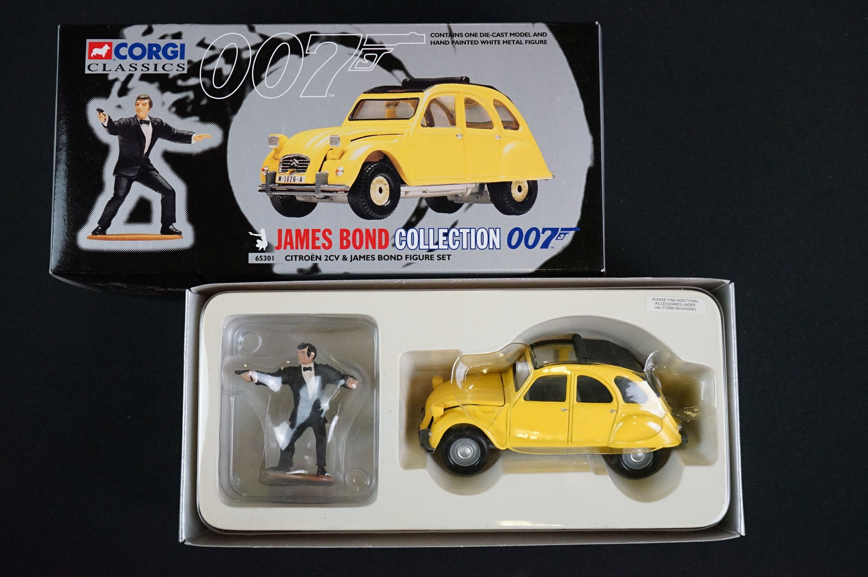 Seven boxed Corgi Classics James Bond Collection diecast model sets to include 65201, 65301, - Image 4 of 8