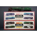 Two boxed Hornby OO gauge locomotives to include R861 BR 2-10- Evening Star and R552 BR 4-6-2 Oliver