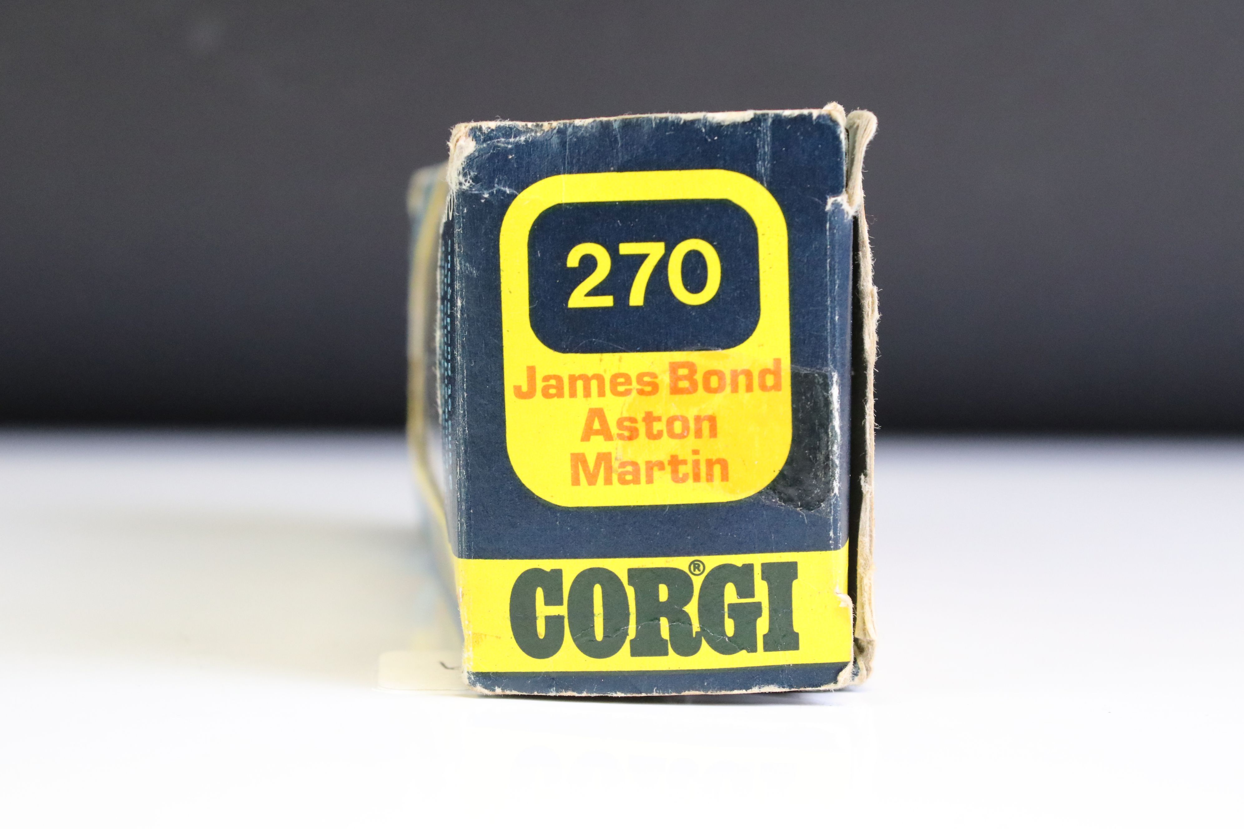 Boxed Corgi 270 James Bond 007 DB5 with secret instructions, diecast gd with a few paint chips, - Image 3 of 12