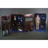 Two boxed Sideshow James Bond 007 collectible 12" figures to include Dr. No 7701 - 7700 Sean Connery