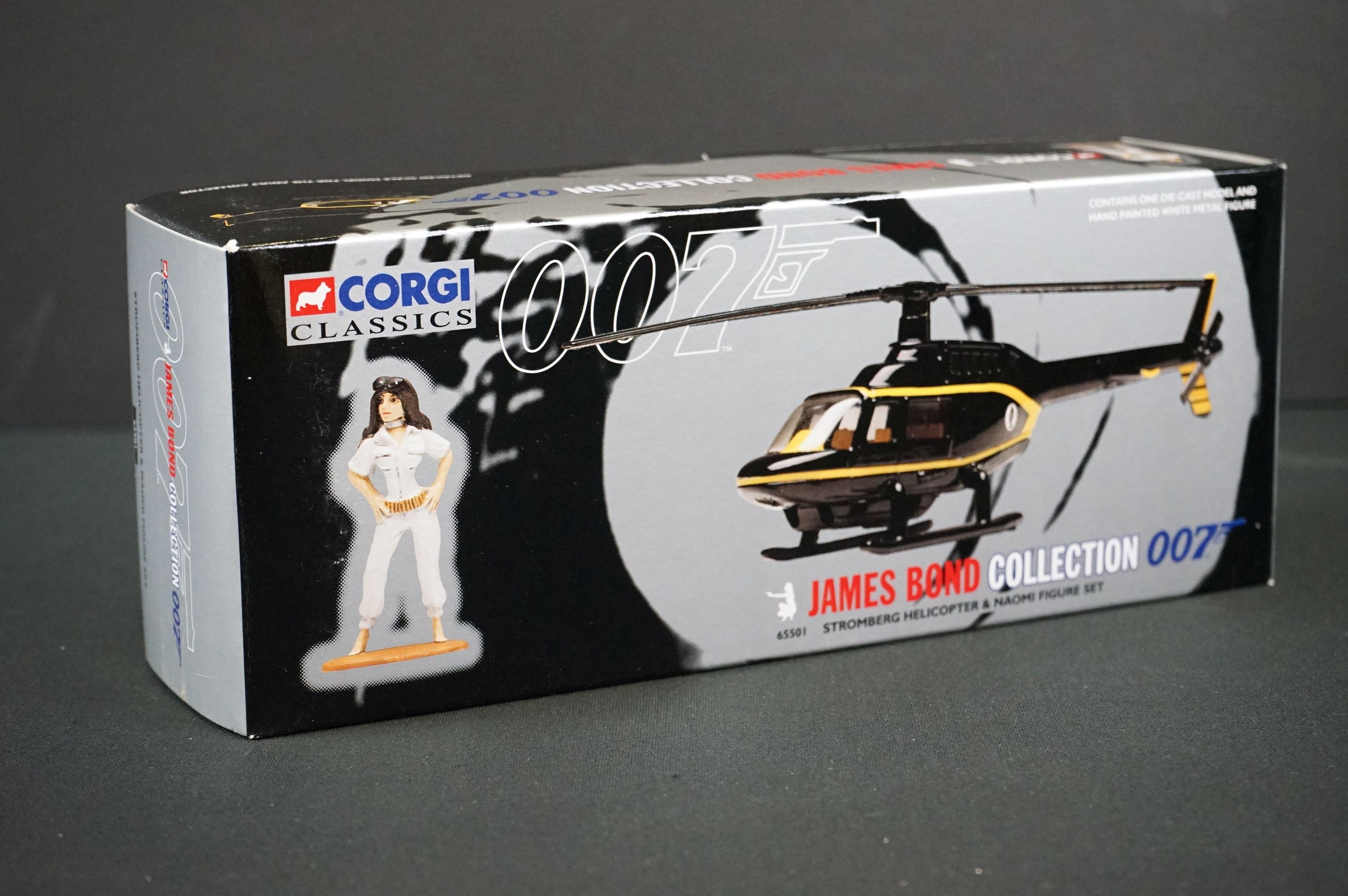 Seven boxed Corgi Classics James Bond Collection diecast model sets to include 65201, 65301, - Image 8 of 8