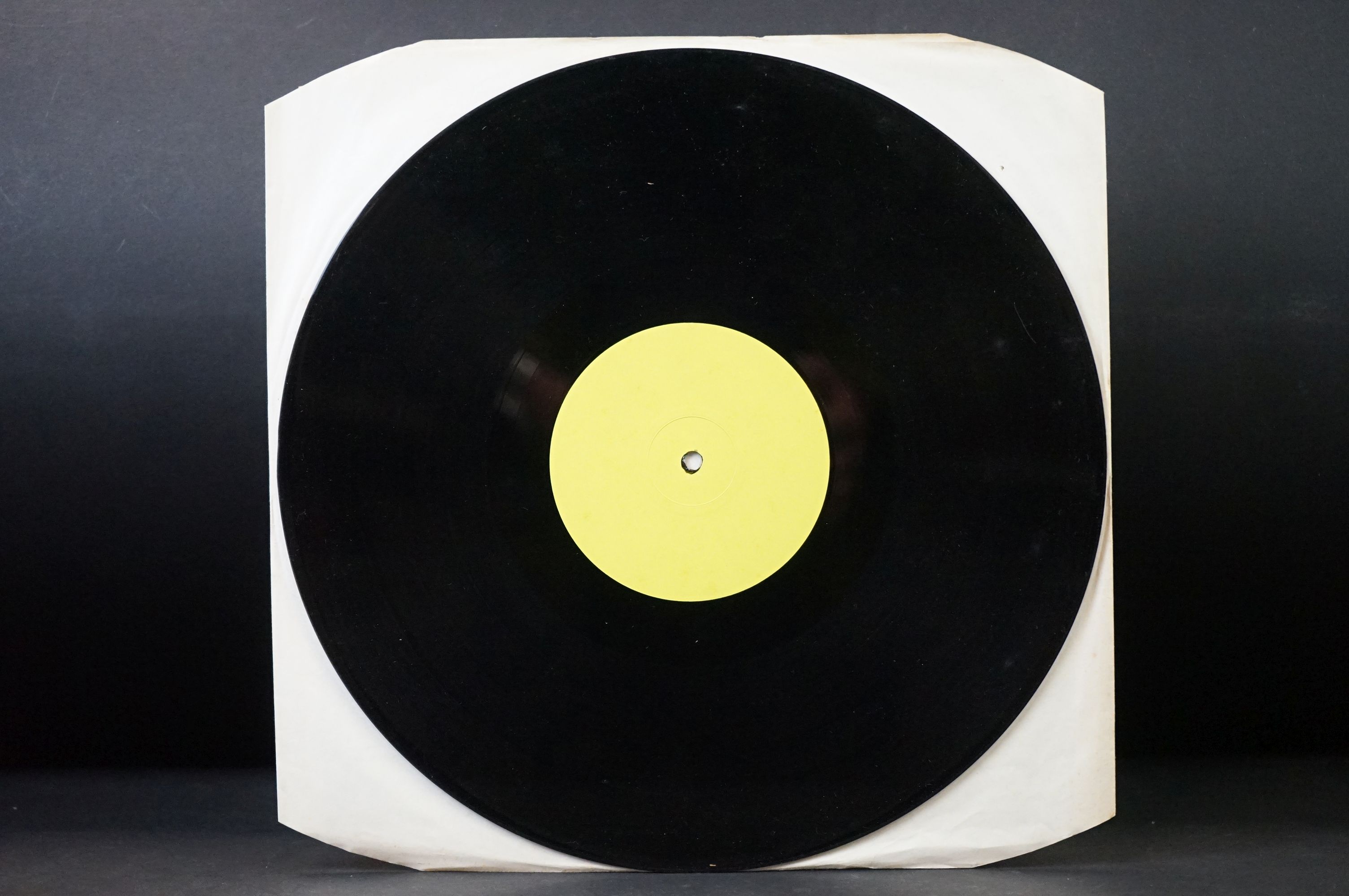 Vinyl - Queen The Works original UK double sided green label test pressing EMC 2400141 A-1-1-1 and