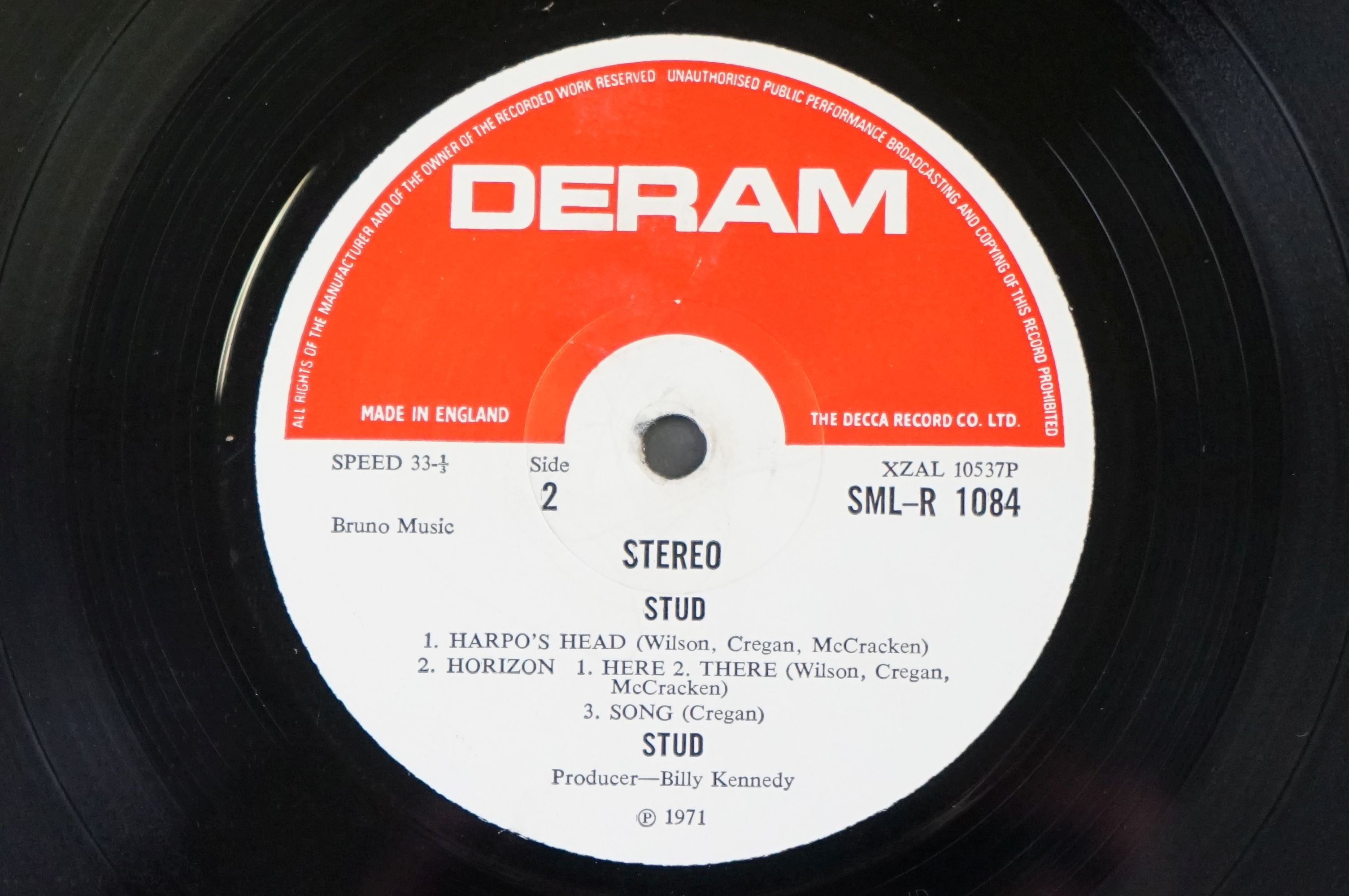 Vinyl - Stud - Stud, original UK 1971 1st pressing, Deram Records SML-R 1084, VG- / VG+ - Image 4 of 6