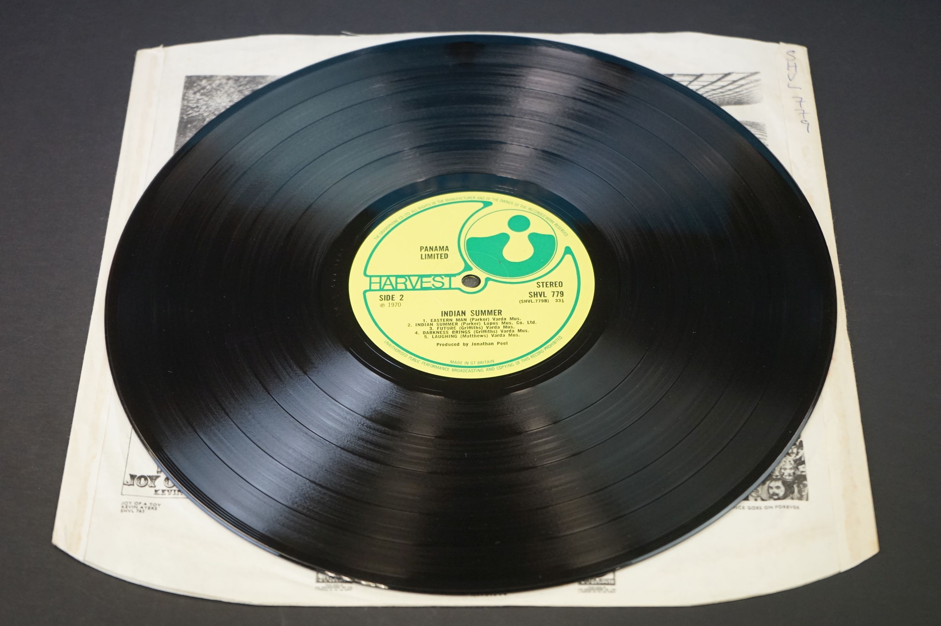 Vinyl - Panama Limited – Indian Summer, original UK 1970 1st pressing, no EMI box, Harvest records - Image 5 of 7